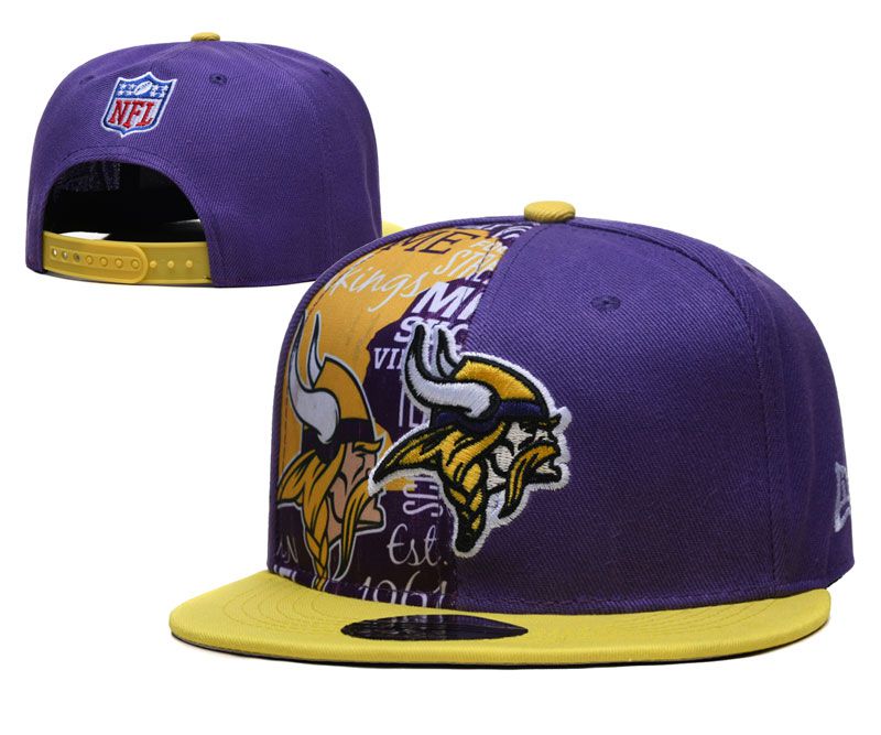 2023 NFL Minnesota Vikings Hat TX 2023320->->Sports Caps